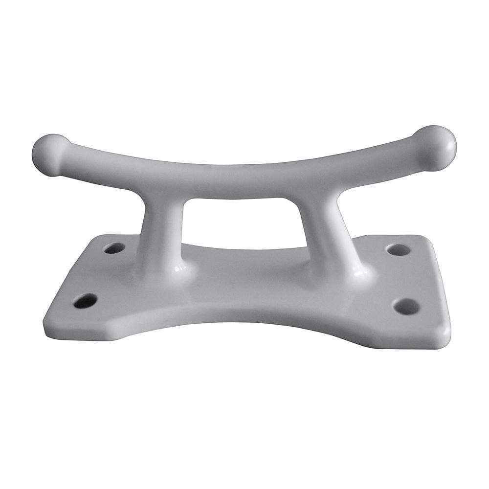 Dock Edge Qualifies for Free Shipping Dock Edge 6-1/2" Classic Cleat Powder Coated White #2506W-F