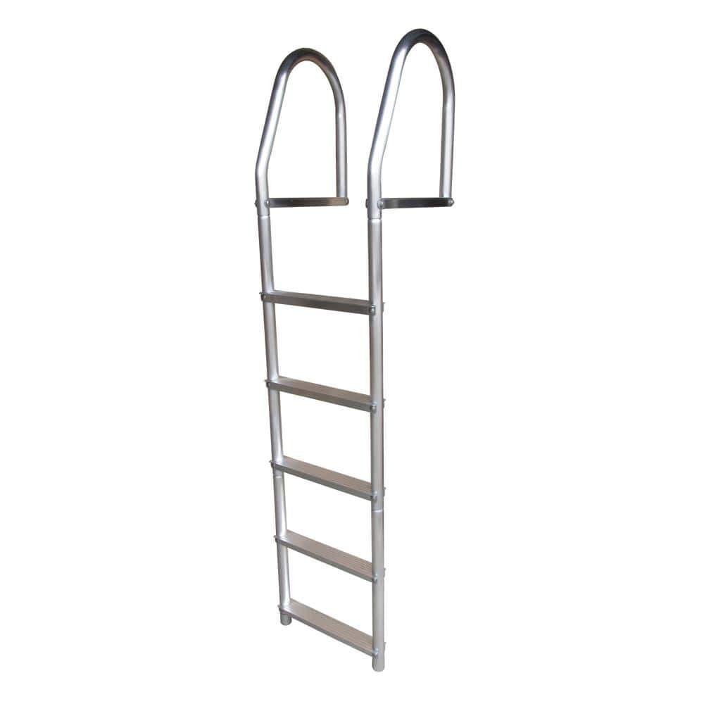 Dock Edge Qualifies for Free Shipping Dock Edge Aluminum 5-Step Fixed Dock Ladder Weld Free #2075-F