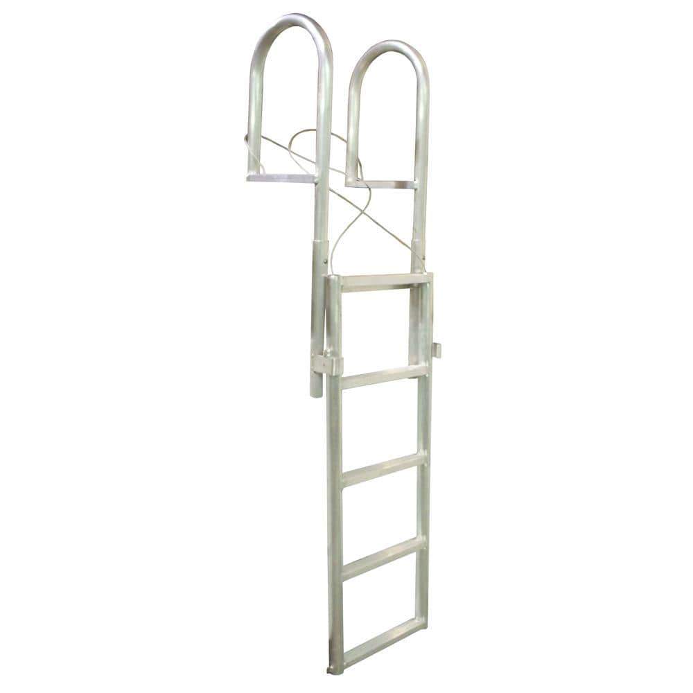 Dock Edge Qualifies for Free Shipping Dock Edge Slide-Up Aluminum 5-Step Dock Ladder #2035-F