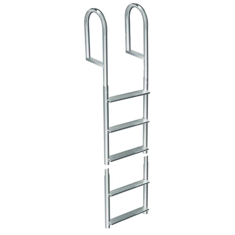 Dock Edge Qualifies for Free Shipping Dock Edge Welded Aluminum Fixed 5-Step Ladder #2015-F