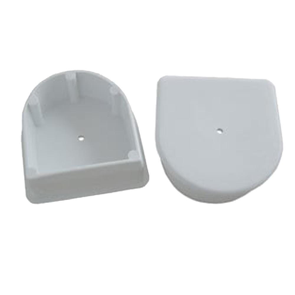 Dock Edge Qualifies for Free Shipping Dockedge Large End Plug White 2-pk #DE1026F