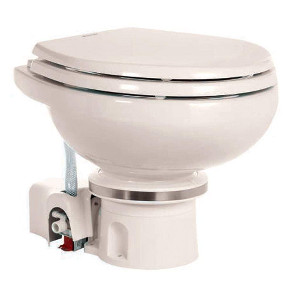 Dometic Masterflush 7120 Bone Electric Macerating Toilet #304712010