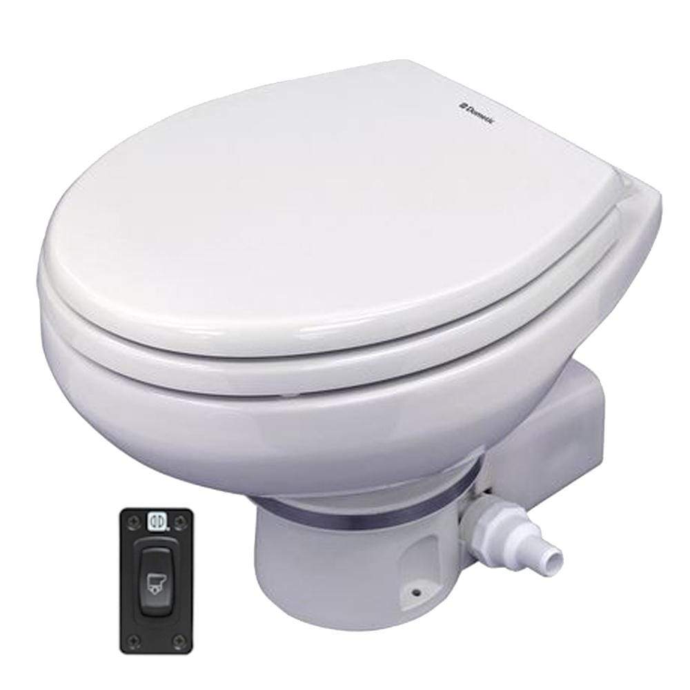 Dometic Not Qualified for Free Shipping Dometic Masterflush 7260 White Electric Macerating Toilet #304726009