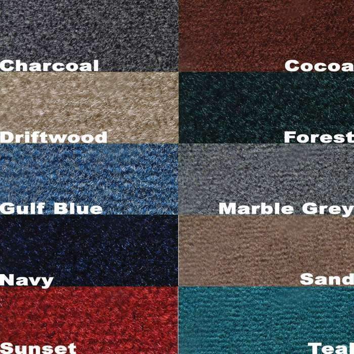 Dorsett Oversized - Not Qualified for Free Shipping Dorsett Charcoal Carpet 6' x 10' Aqua-Turf #5827-610