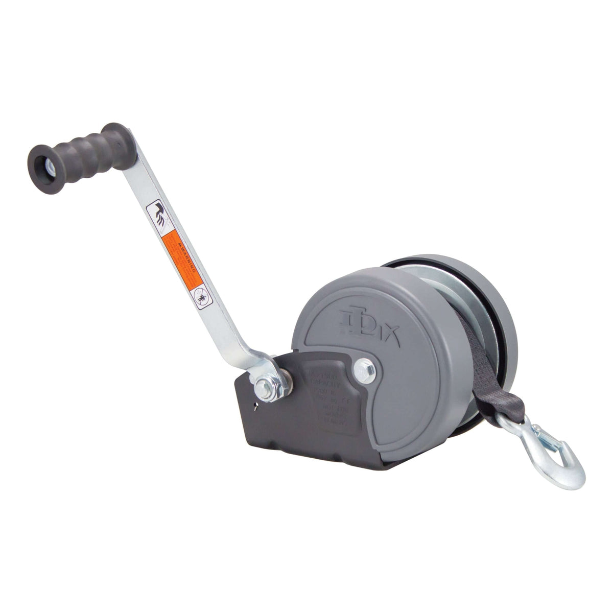 Dutton-Lainson Trailer Winch with Strap 9.5" Handle 1900 lb #17042