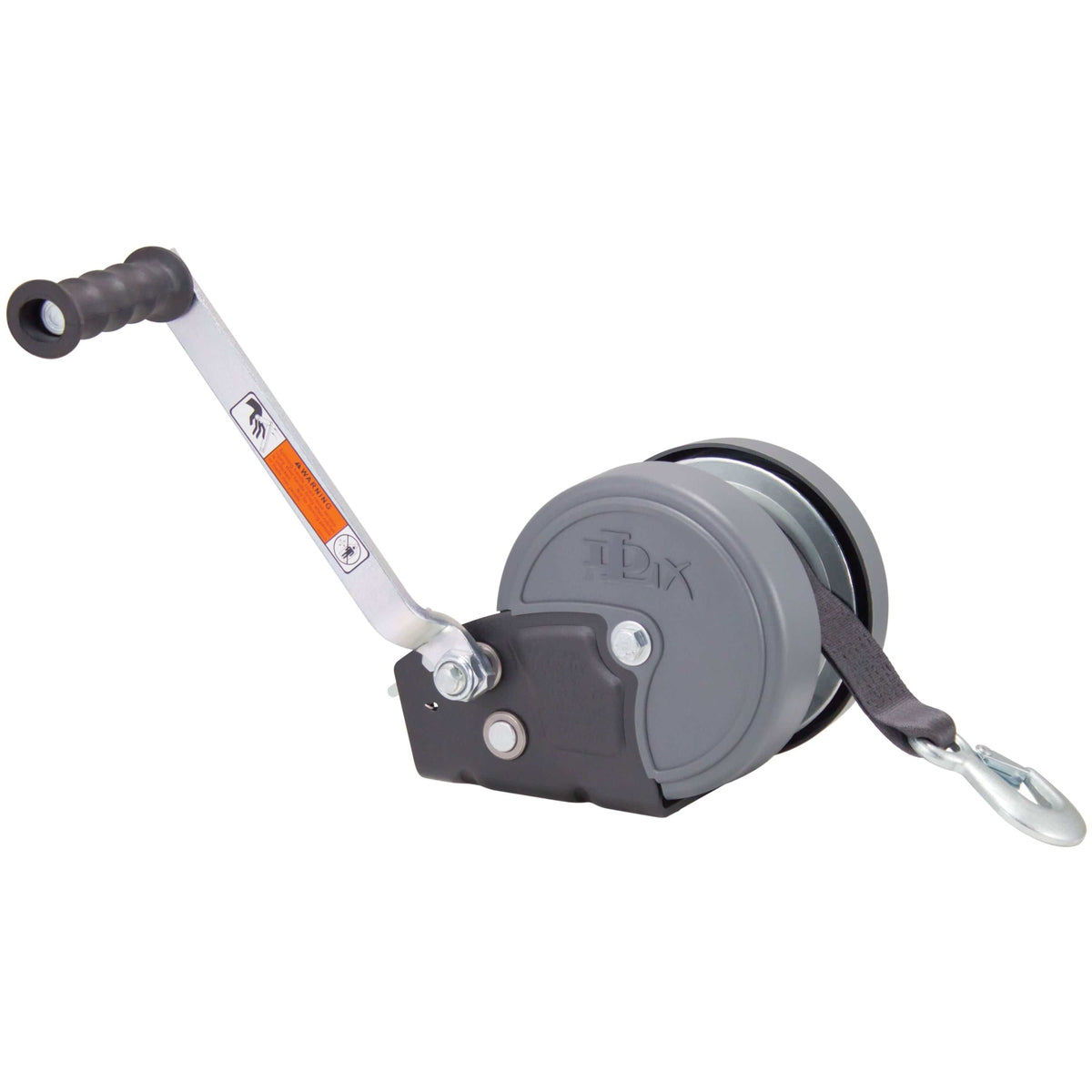 Dutton-Lainson Trailer Winch with Strap 9.5" Handle 2300 lb #17063