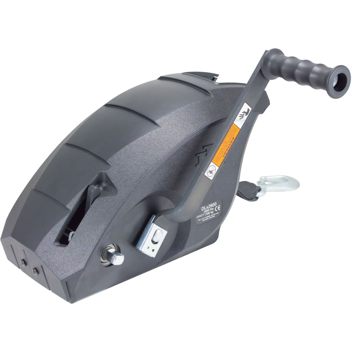 Dutton-Lainson Trailer Winch with Strap 9.5" Handle 2600 lb #17085