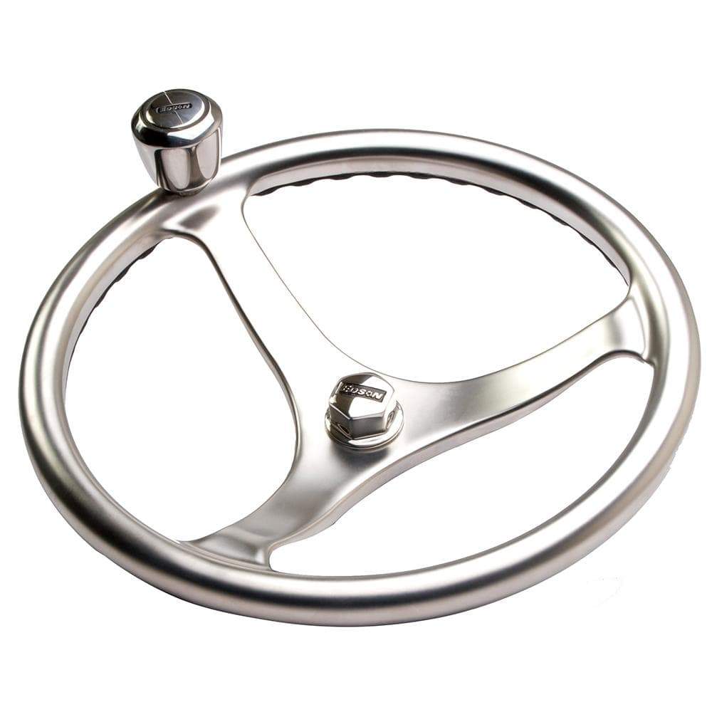 Edson Marine Qualifies for Free Shipping Edson Satin ComfortGrip Powerwheel 13" Knob/Nut #1710WB-13-KIT