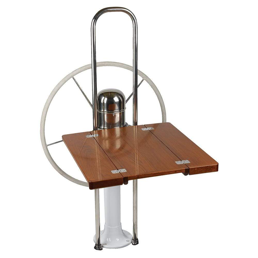 Edson Marine Not Qualified for Free Shipping Edson Teak Fold Down Drop Leaf Table #737TK-95-28