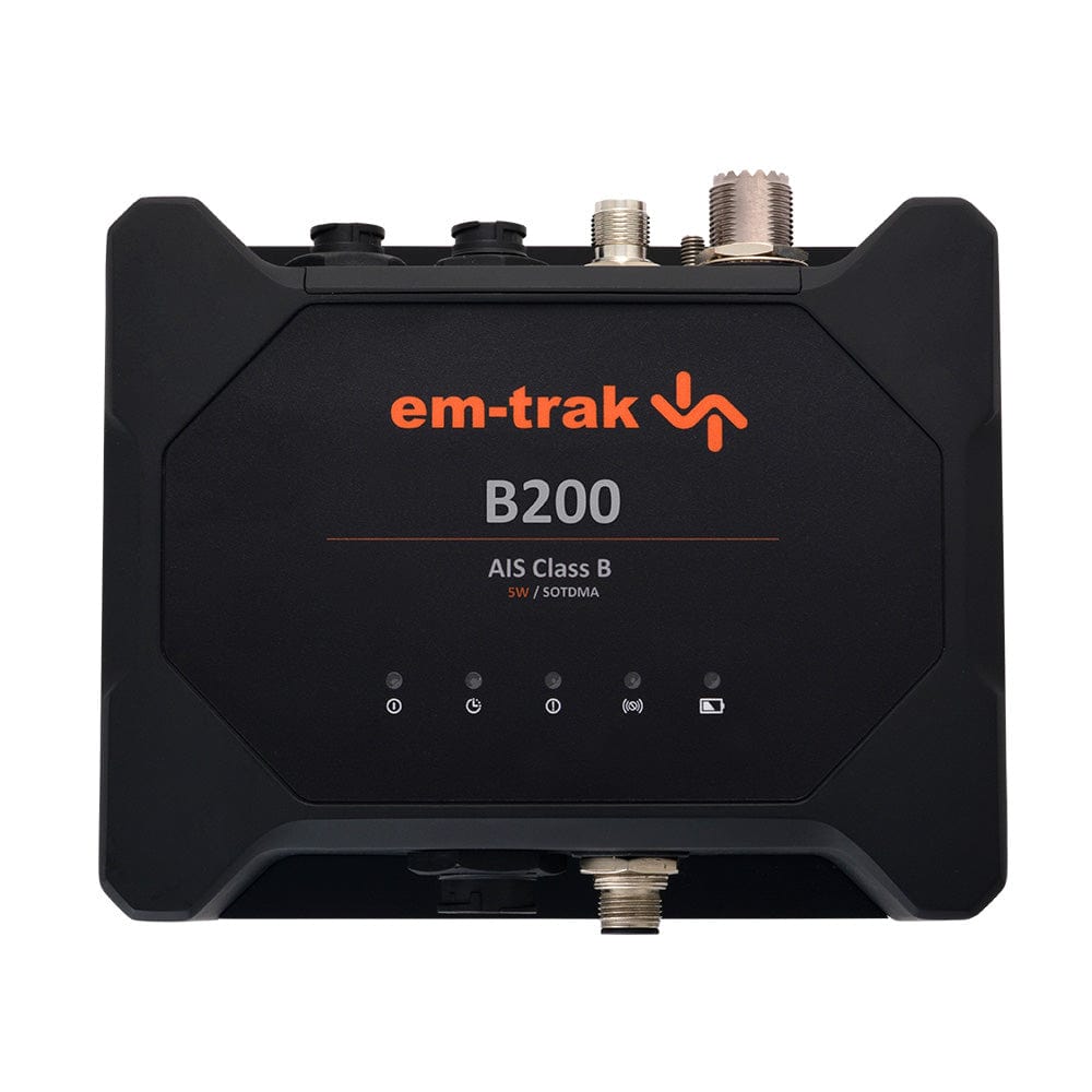 em-trak Qualifies for Free Shipping em-trak B200 Class B AIS Transceiver 5w SOTDMA with Battery Backup #429-0007
