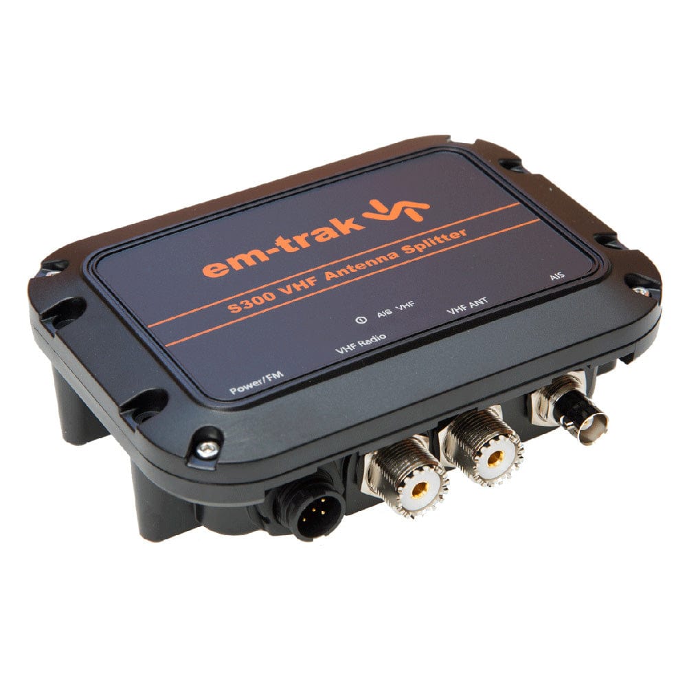 em-trak Qualifies for Free Shipping em-trak VHF Antenna Splitter #413-0060