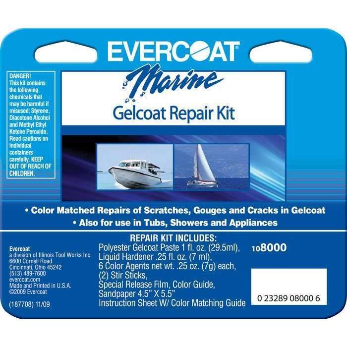 Evercoat Qualifies for Free Ground Shipping Evercoat Kit-Gel Coat Repair #108000