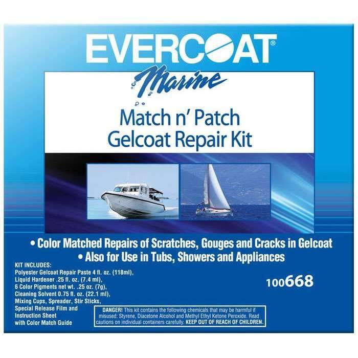 Evercoat Qualifies for Free Shipping Evercoat Kit-Gelcoat Repair #100668