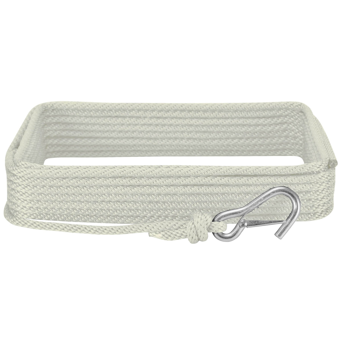 Extreme Max 3006.3425 BoatTector Solid Braid MFP Anchor Line with Snap Hook - 1/2" x 50