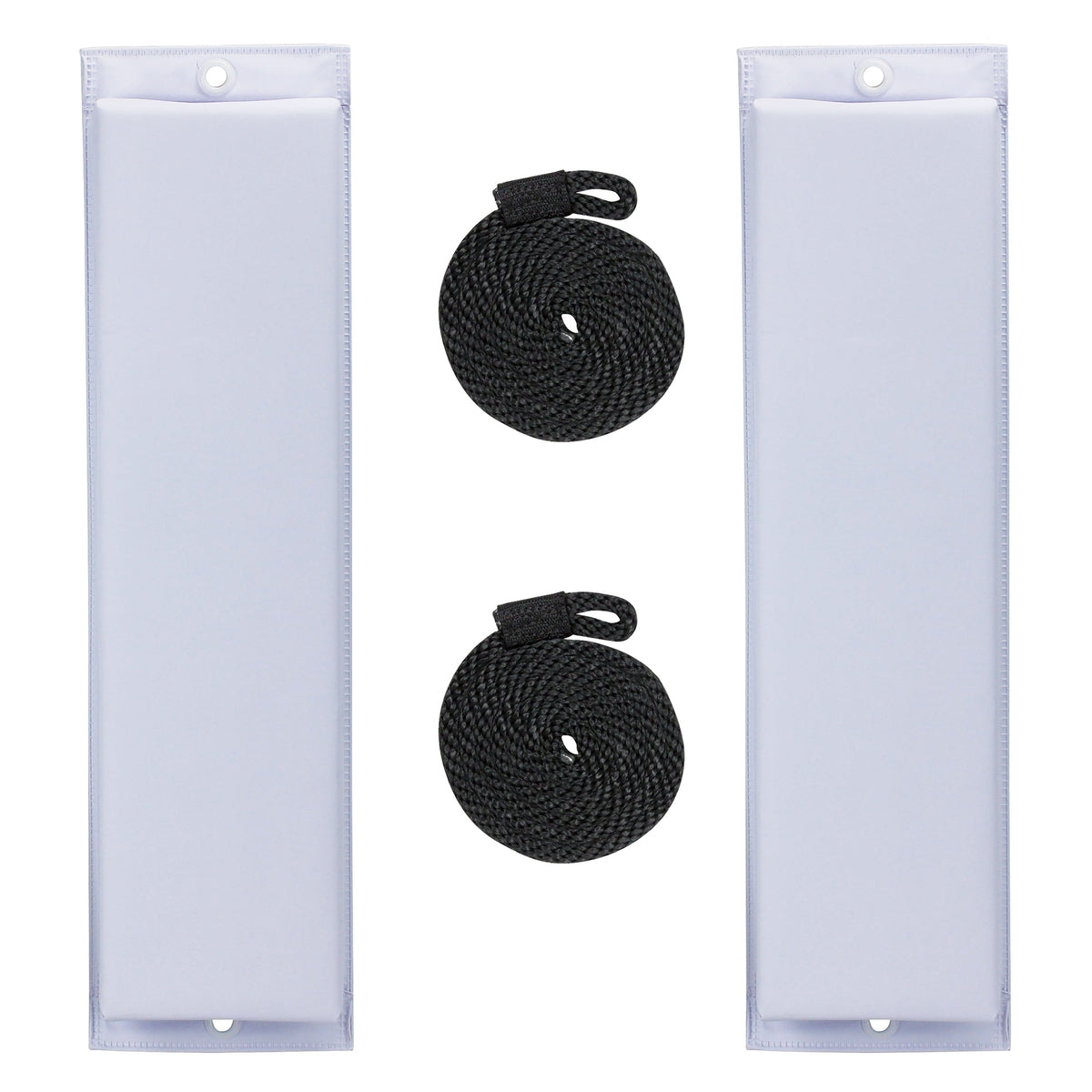 Extreme Max 3006.7249 BoatTector Flat Fender Value 2-Pack - 26", White