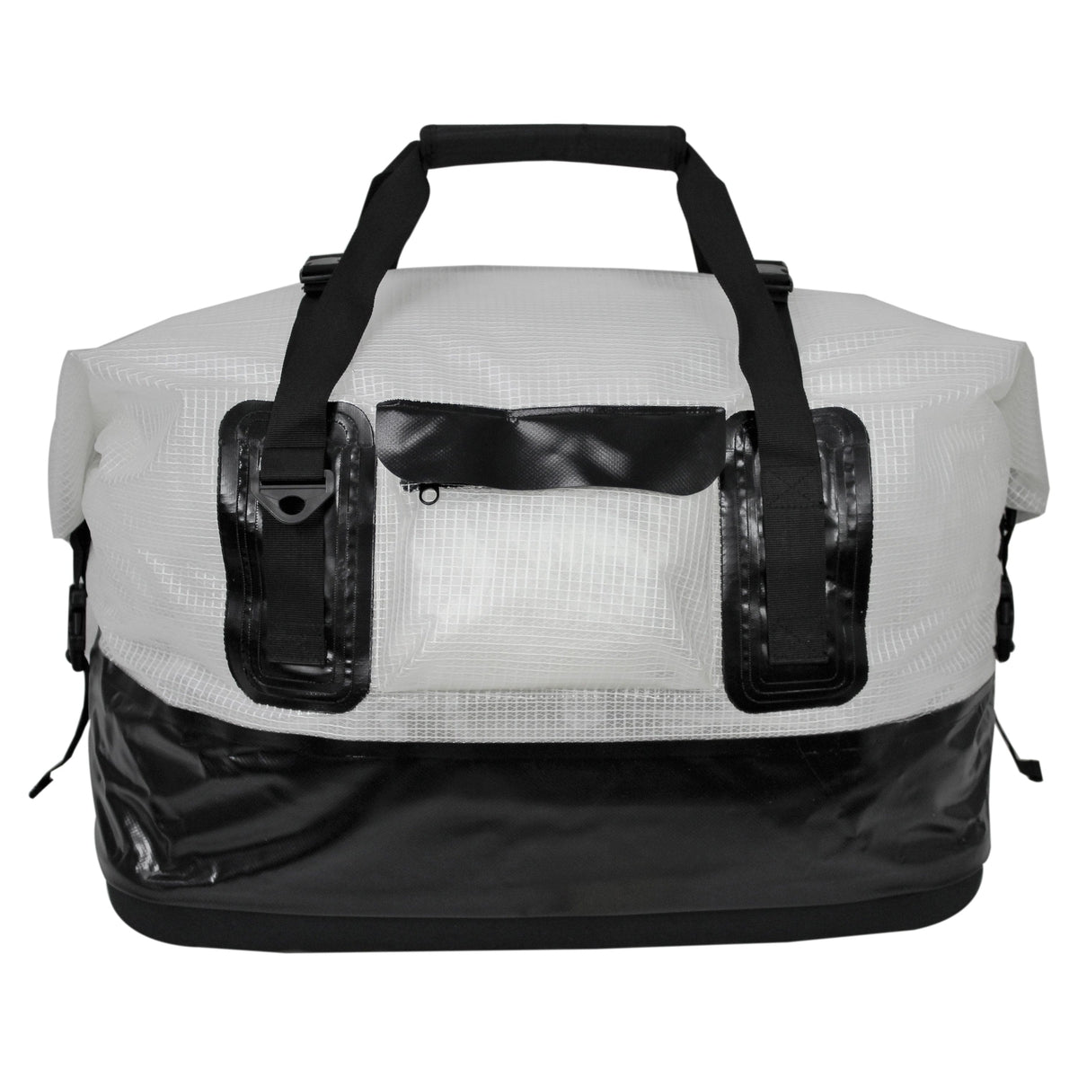 Extreme Max 3006.7348 Dry Tech Roll-Top Duffel Bag - 70 Liter, Clear