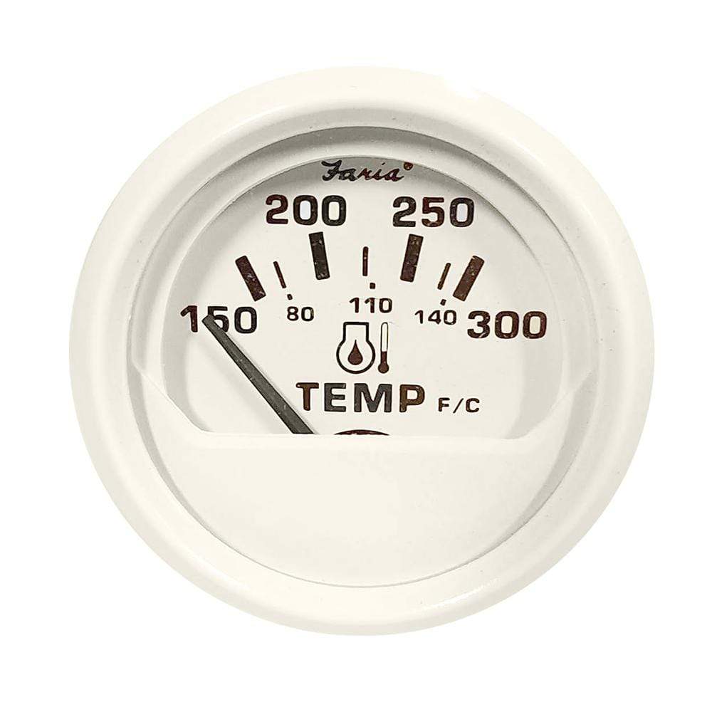 Faria Qualifies for Free Shipping Faria 2" Oil Temp Gauge 140-320 F White #GP9693