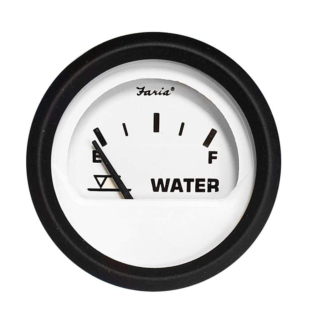 Faria Qualifies for Free Shipping Faria 2" Tank Level Gauge Potable Water Metric #12921