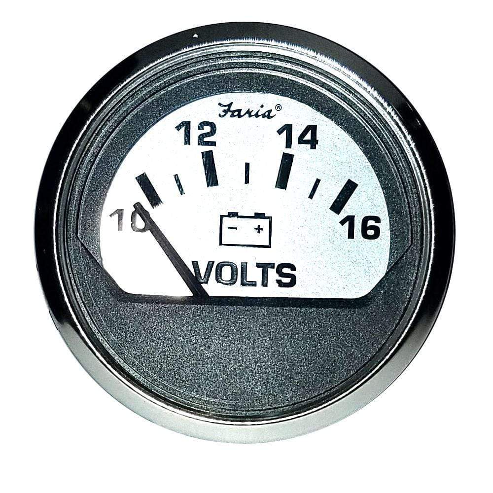Faria Qualifies for Free Shipping Faria 2" Voltmeter 10-16v VP9223 #16023