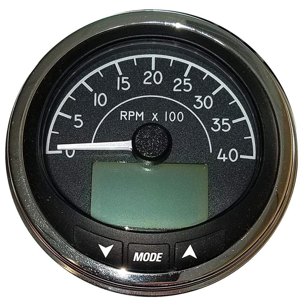 Faria Qualifies for Free Shipping Faria 4" Tachometer 4000 RPM J1939 Compatible no Press Port #MGT059