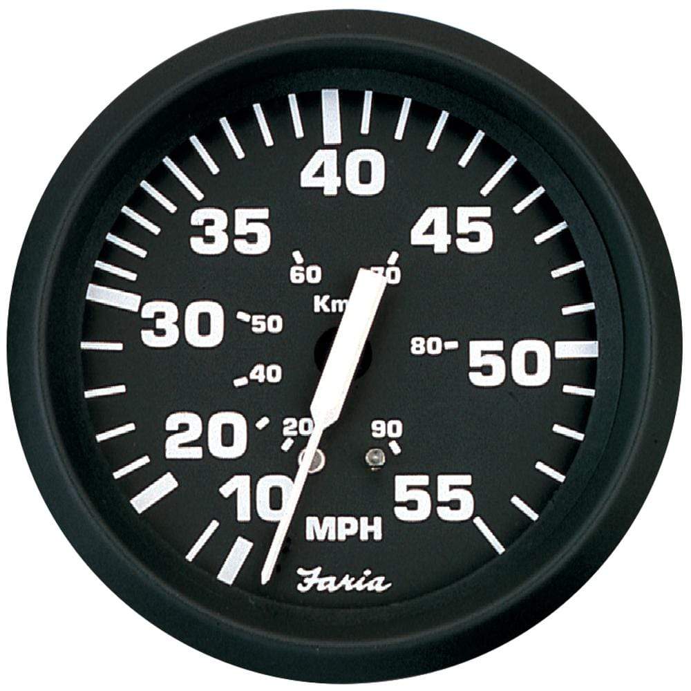 Faria Qualifies for Free Shipping Faria Euro Speedometer Mechanical 55 MPH #32810