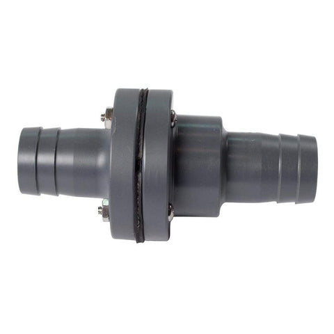 FATSAC Qualifies for Free Shipping FATSAC 1-1/8" Barbed Inline Check Valve with O-Rings #W755