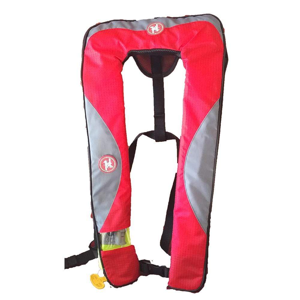 First Watch Qualifies for Free Shipping First Watch 24 Gram Inflatable PFD Automatic Red/Grey #FW-240A-RG