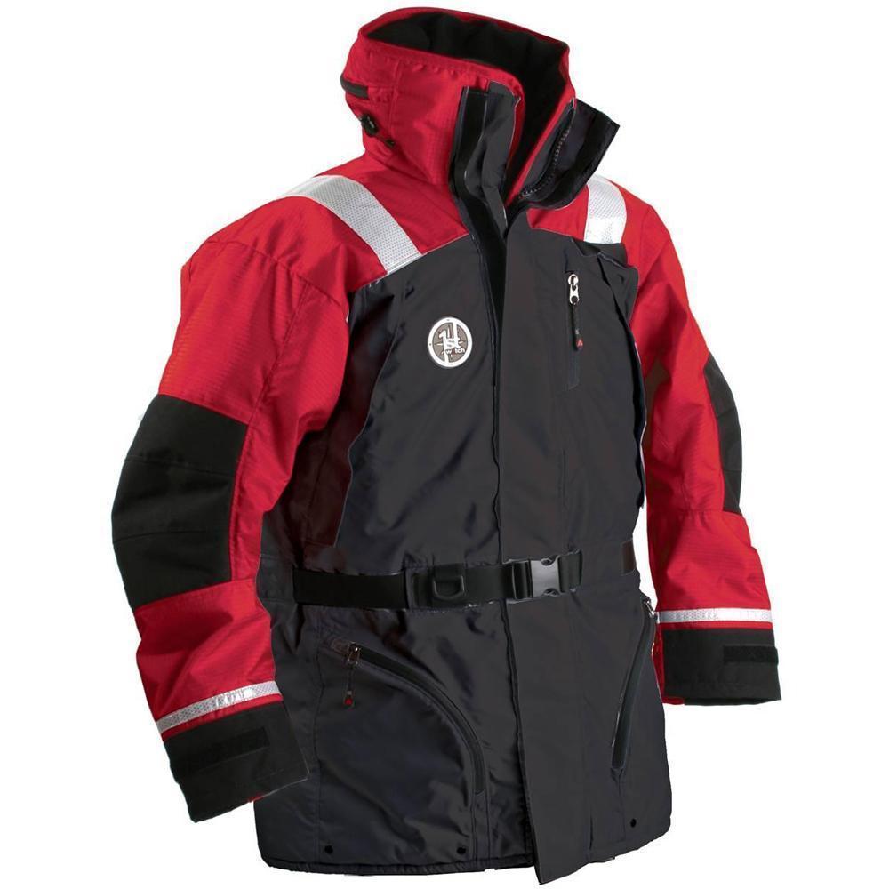 First Watch AC-1100 Flotation Coat 3XL Red/Black #AC-1100-RB-3XL