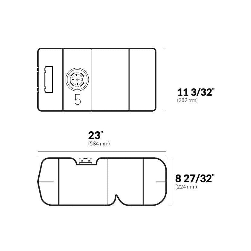 Five Oceans Qualifies for Free Shipping Five Oceans 6-Gallon Portable Fuel Tank Low-Permeation #3312