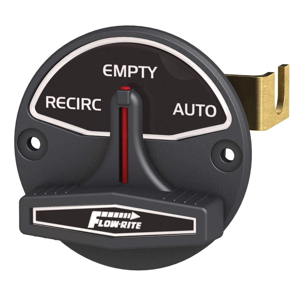 Flow-Rite Actuator Recirc/Empty/Auto Actuator Black/White #RK3-BW