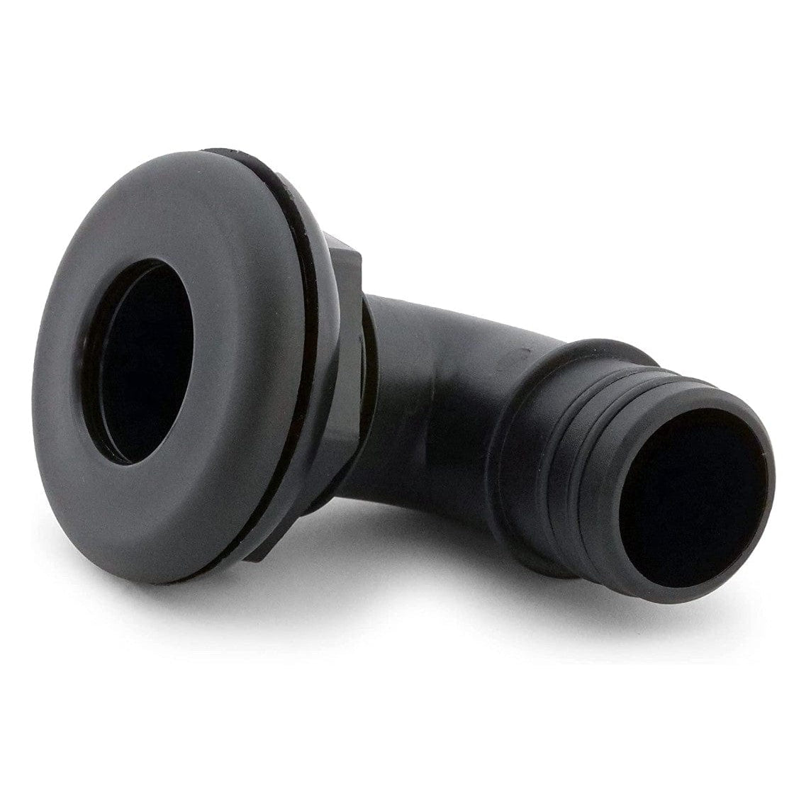 Flow-Rite Controls Qualifies for Free Shipping Flow-Rite Controls 1-1/8" Qwik-Lok Elbow Thru-Hull Black #MA-042-QLB