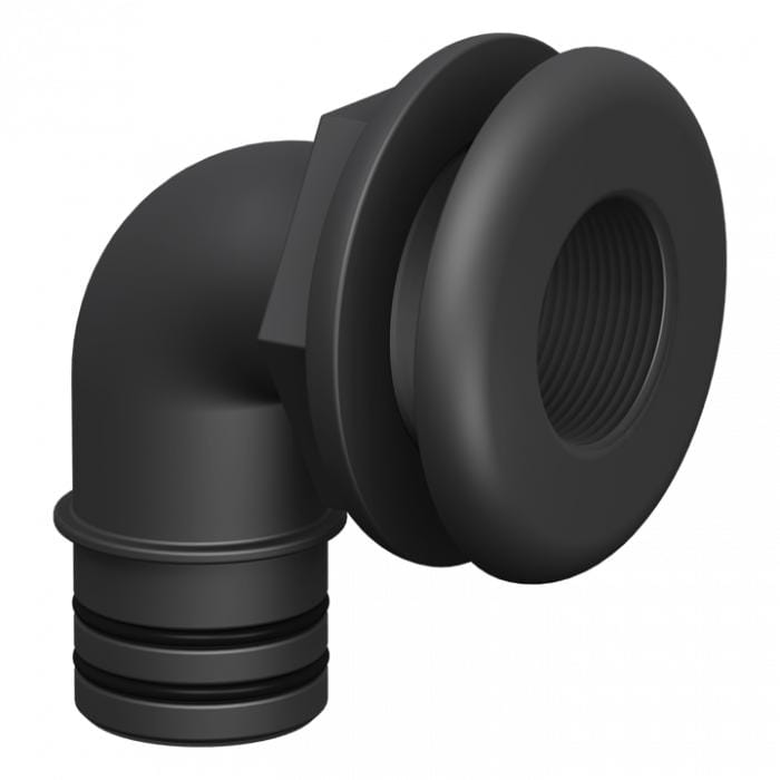 Flow-Rite Controls Qualifies for Free Shipping Flow-Rite Controls 1-1/8" Thru-Hull Elbow Threaded #MA-044-QLB