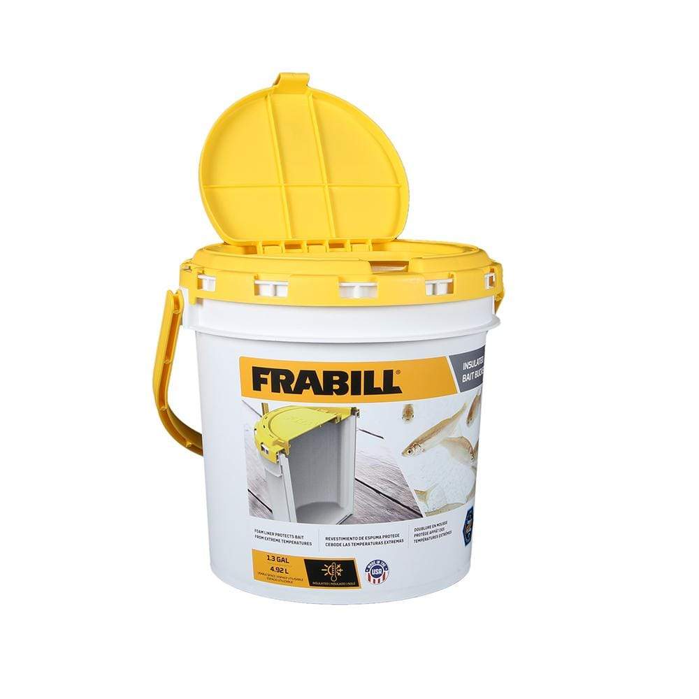 Frabill Qualifies for Free Shipping Frabill Insulated Bait Bucket #4822