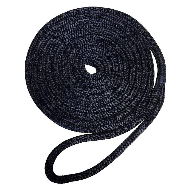 FSE Robline Qualifies for Free Shipping FSE Robline 1/2" x 25' Premium Nylon Double Braid Dock Line #7181935