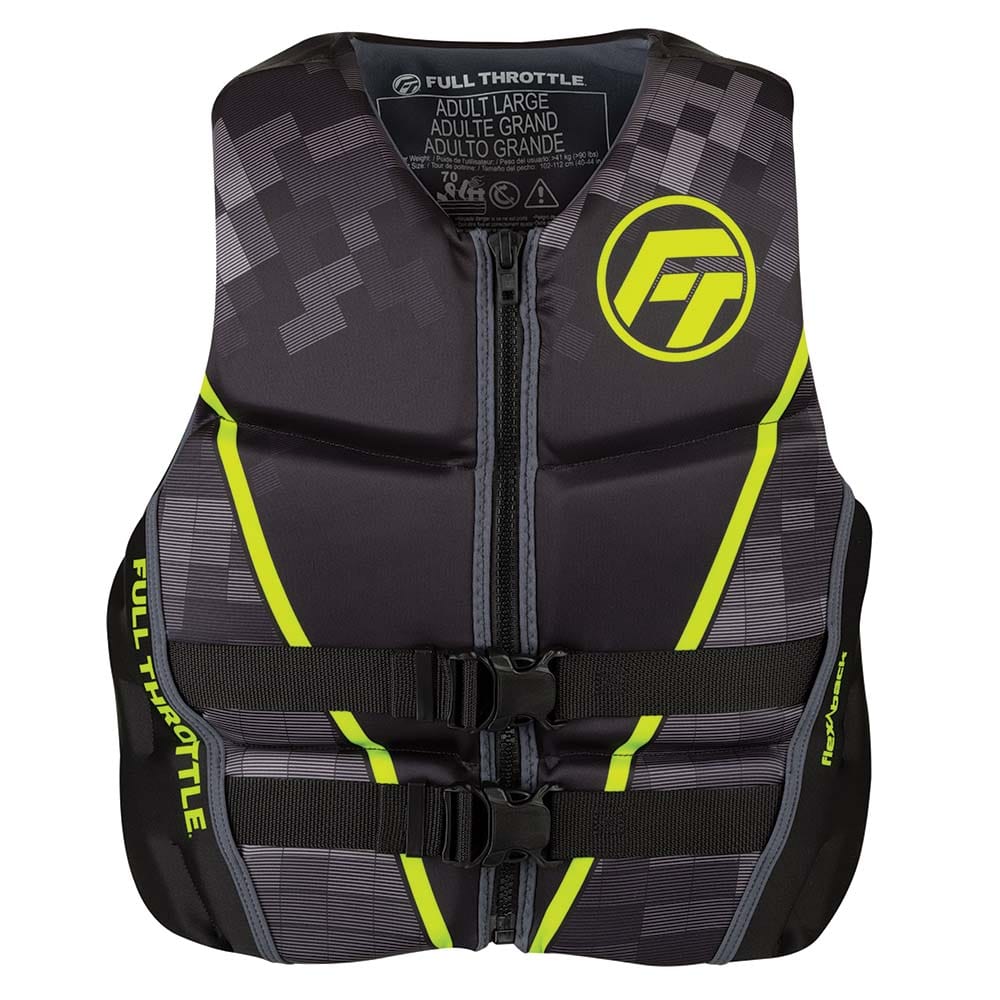 Full Throttle Qualifies for Free Shipping Full Throttle Mens Rapid Dry Flex-Back Life Jacket XL #142500-400-050-22