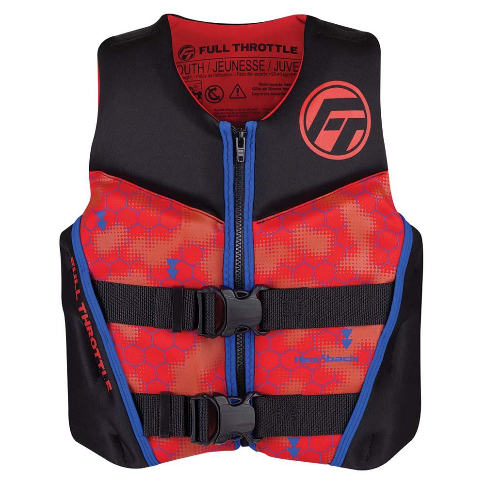 Full Throttle Qualifies for Free Shipping Full Throttle Youth Rapid Dry Flex-Back Life Jacket #142500-100-002-22
