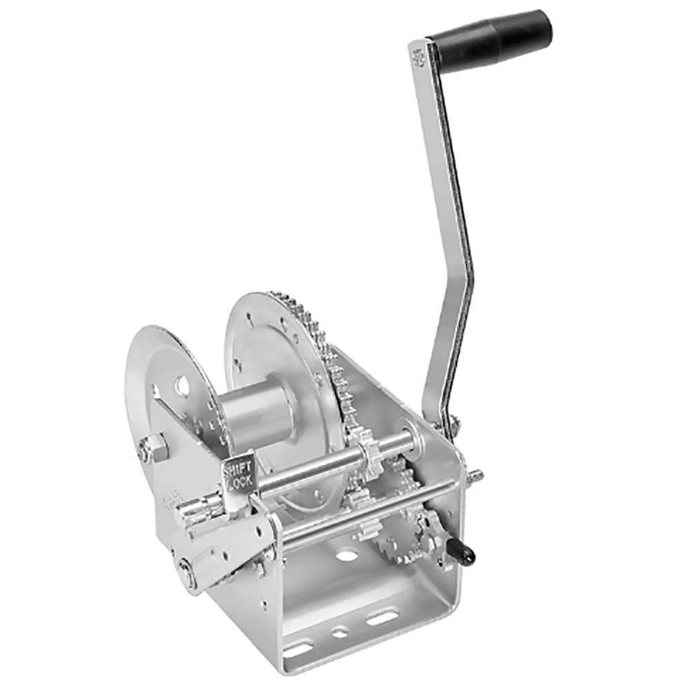 Fulton Qualifies for Free Shipping Fulton 2600 lb 2-Speed Winch with Hand Brake #142411
