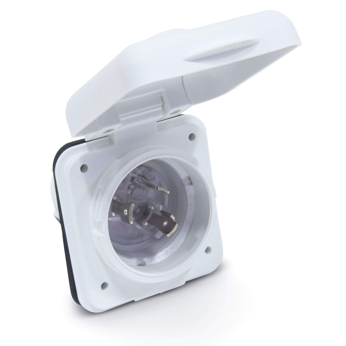 Furrion Qualifies for Free Shipping Furrion 30a 125v Power Smart Inlet White Square #431861