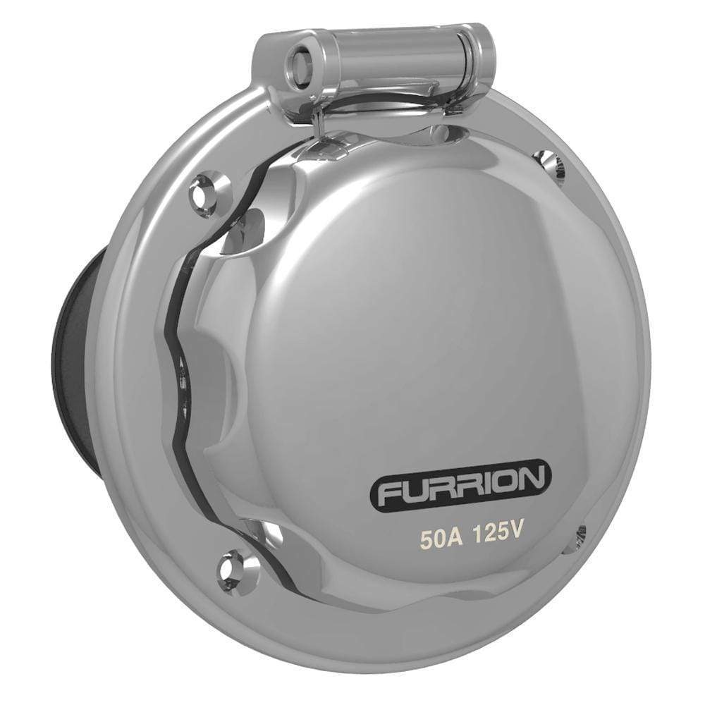 Furrion 50a 125v Stainless Inlet #F50INS-SS