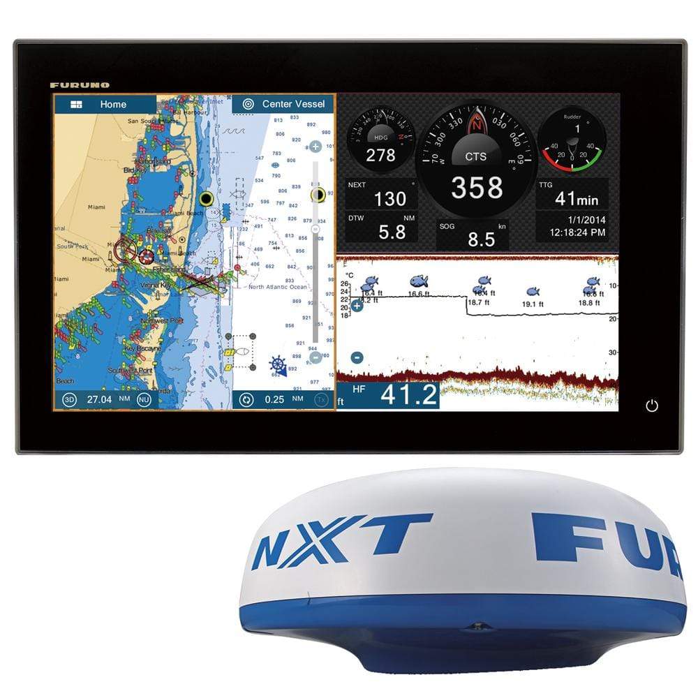 Furuno Not Qualified for Free Shipping Furuno 15" Navnet TZtouch2 Doppler Radar Bundle #TZTL15F-NXT