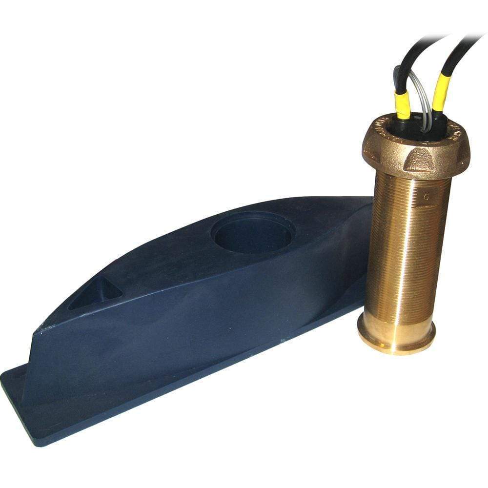 Furuno Bronze Thru-Hull Digital Depth & H-Precision Temp Sensor 7" Stem & H Speed Block 7-Pin #235DHT-LMSE