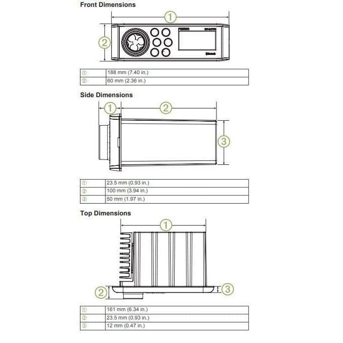 Fusion Qualifies for Free Shipping Fusion MS-RA70NSX Stereo Reman #010-N1516-30