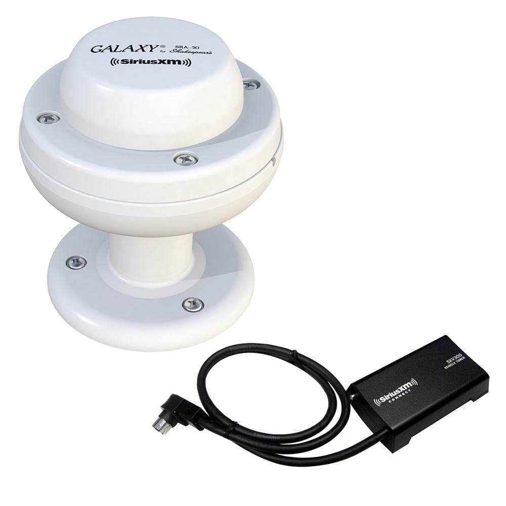 Fusion SXV300B SiriusXM Receiver Shakespeare SRA-50 #010-12773-00K