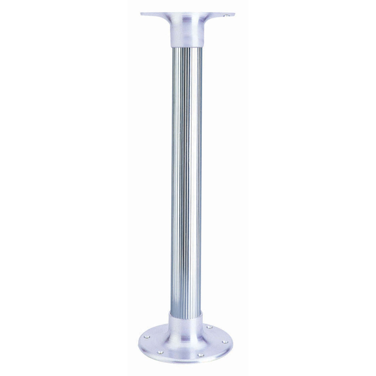 Garelick Table Pedestal Surface Mount Ribbed #75341