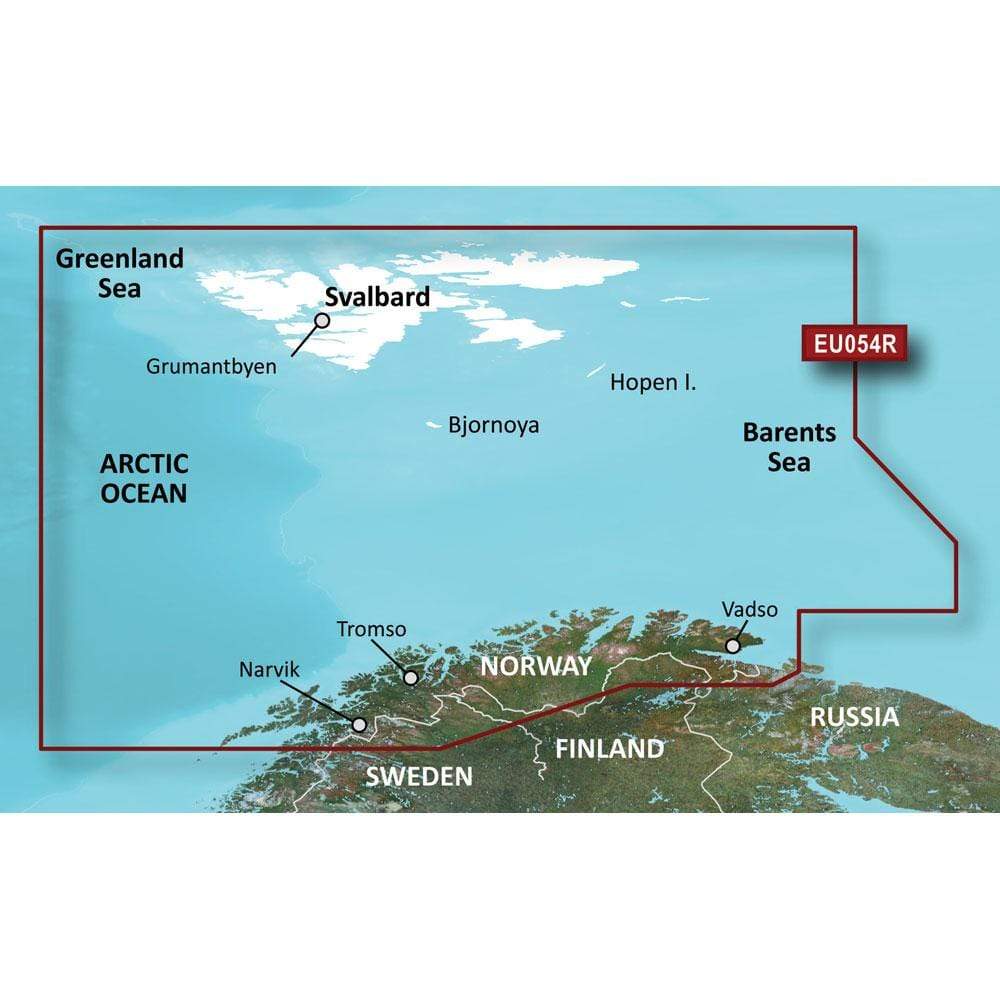 Garmin Qualifies for Free Shipping Garmin Bluechart G2 HXEU054R Vestfjd Svalbard Varanger #010-C0790-20