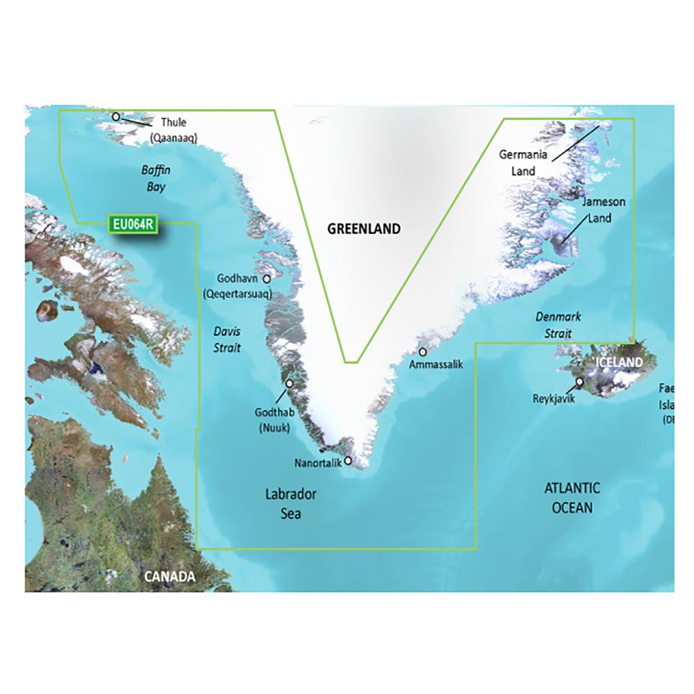 Garmin Qualifies for Free Shipping Garmin Bluechart G2 VEU058R Greenland West Vision #010-C1001-00