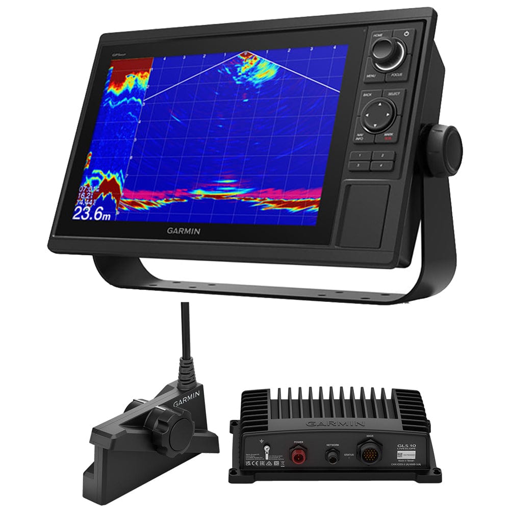 Garmin Qualifies for Free Shipping Garmin GPSMAP 1222 Livescope Plus Bundle with LVS34 #010-01741-00/LVS34