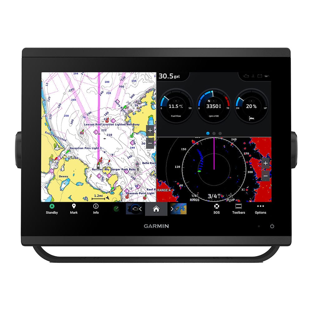 Garmin Qualifies for Free Shipping Garmin GPSMAP 1243 Chartplotter GN+ #010-02367-60