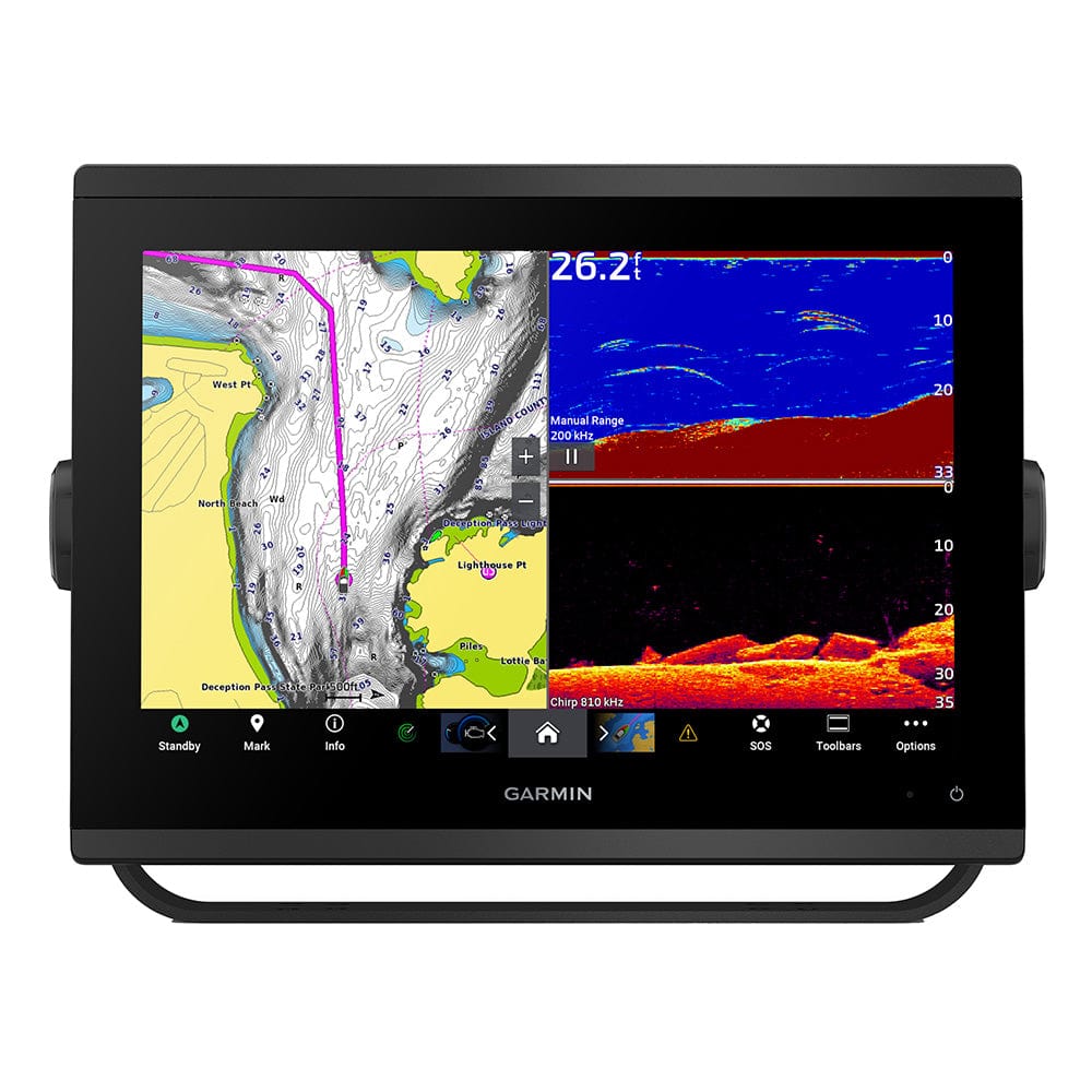 Garmin Qualifies for Free Shipping Garmin GPSMAP 1243xsv Combo GPS/Fishfinder GN+ #010-02367-61