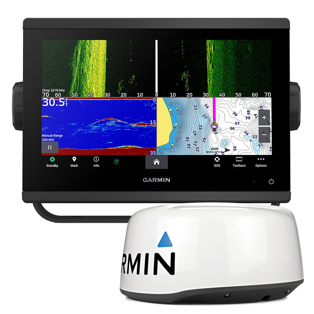Garmin Qualifies for Free Shipping Garmin GPSMAP 943xsv Combo GPS/Fishfinder GN+ GMR 18HD+ #010-02366-80